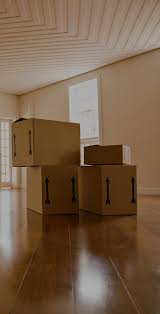 Some boxes in the room