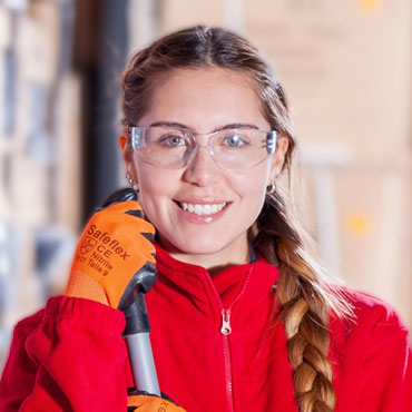 Professional women smiling
